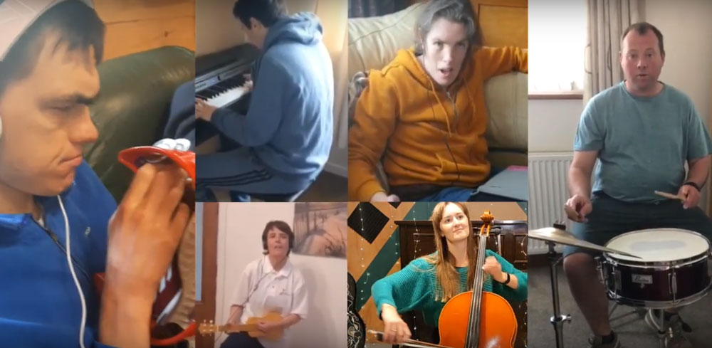 Musical group that’s providing lockdown lifeline hope new video will go viral