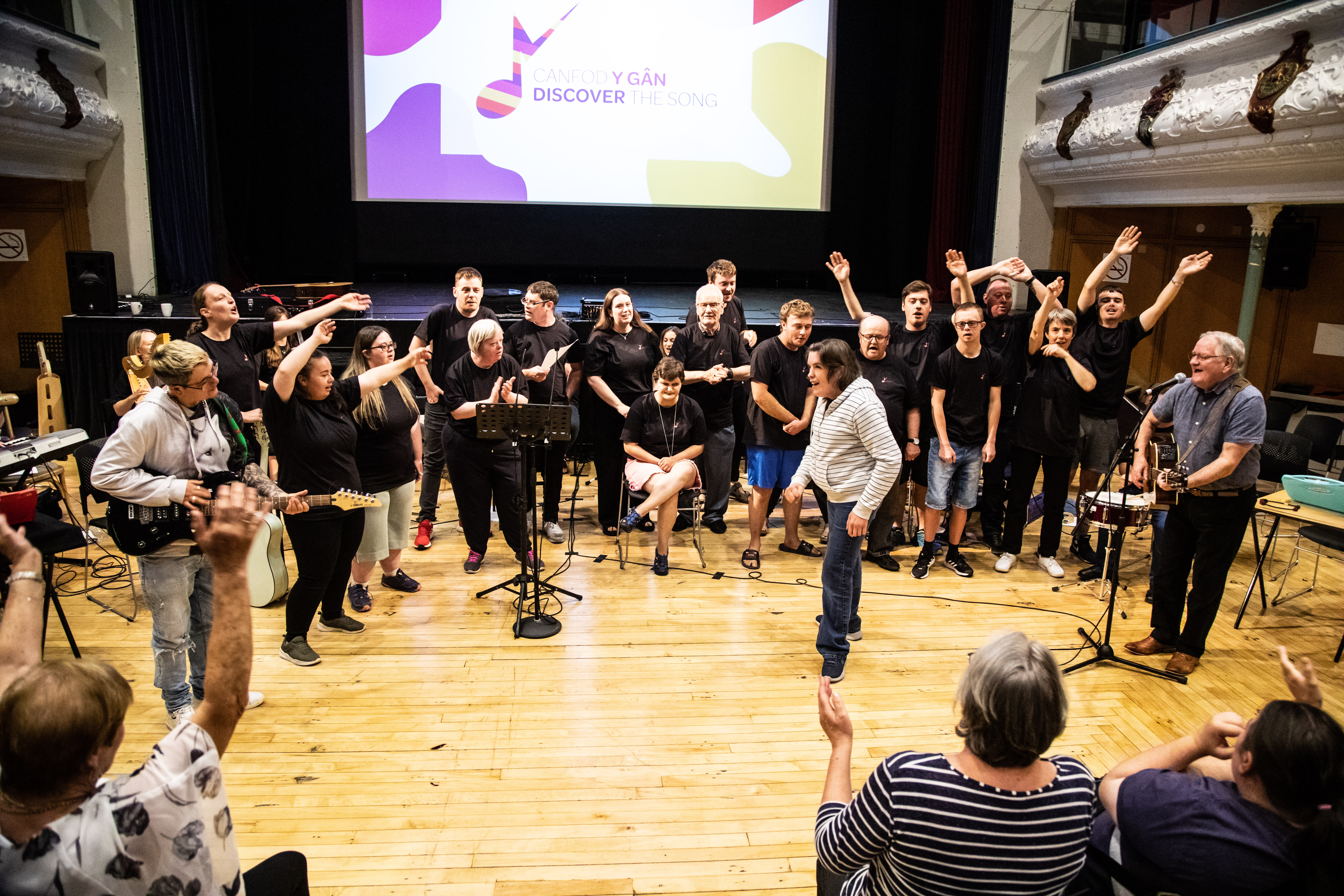 Canfod y Gân Celebration, Neuadd Dwyfor Pwllheli (2 September)